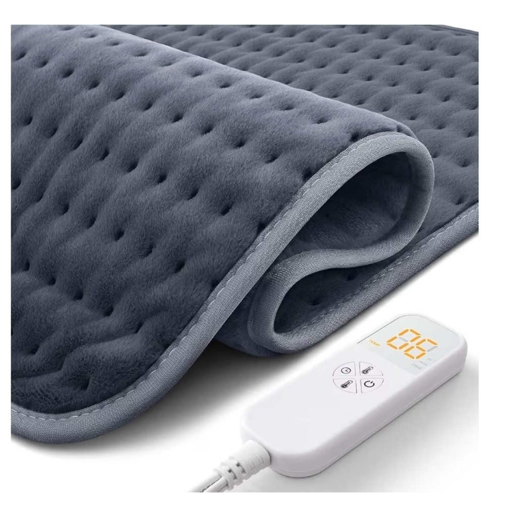 20X24  Ultra Wide Microplush Heating Pad 6 Heat Settings For Back Pain Relief
